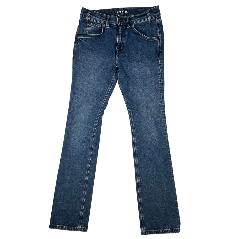 Tecovas Rugged Standard Jean Mens 30x34 Blue Medium Wash Western Denim